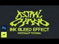 How To Create Ink Bleed Effect BLKMARKET s Trash Machine PHOTOSHOP TUTORIAL 2021