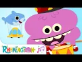 Lagu When The Band Comes Marching In | Monster Song for Kids | Rhymington Square