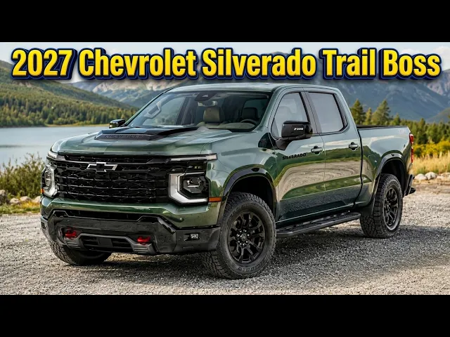 2027 Chevrolet Silverado Trail Boss: The Ultimate V8 Off-Road Sweet Spot?