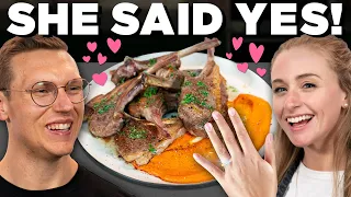 Josh And His NEW FIANCEE Cook A Romantic Dinner In 30 Minutes