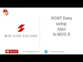 how to ajax post method in c