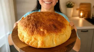 Liquid dough 👌 I'm not buying bread anymore! A new way to make bread