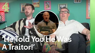 Celebrity Traitors’ First Round Table Leaves Goggleboxers SHOCKED | Gogglebox | Channel 4
