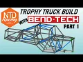 Watch Me Build a Trophy Truck Roll Cage With Bend-Tech - Part 1
