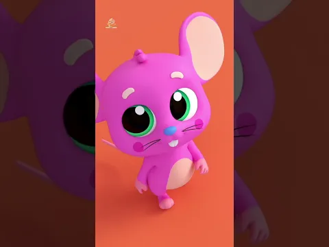 Hickory Dickory Dock Hindi Rhyme, हिकोरी डिकरी गीत #shorts #hindirhymes #cartoonvideo #kidssongs