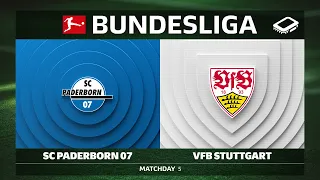 SC Paderborn 07 vs. VfB Stuttgart | Matchday 5 - Bundesliga 2026/27