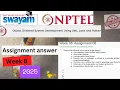 NPTEL Week 8 Object-Oriented System Development with UML Java Patterns - 2025 Assignment