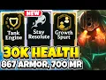 New Augment Stay Resolute 30K HP 867 Armor 700 MR Nautilus ARAM Mayhem