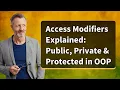 Access Modifiers Explained Public Private Protected in OOP
