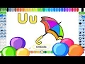 Umbrella Coloring Pages for Kids Alphabet Letter U Coloring Pages for Kids ABC for Toddlers Ph