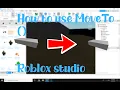 MoveTo Roblox Studio