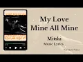 Download Lagu My Love Mine All Mine – Mitski | Lyrics Video (Unofficial)