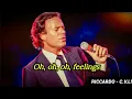 Download Lagu 🔥 Julio Iglesias, Feelings (Lyric Video)