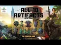 ARK-- ALL 10 ARTIFACT LOCATIONS-- THE CENTER MAP