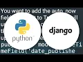 django - update date automatically after a value change