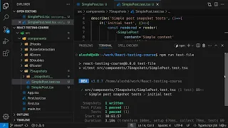 React Testing 08 36 - Snapshot Testing And React Testing Library