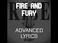 Download Lagu Skillet - Fire and Fury (Advanced Lyrics)