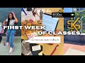 FIRST WEEK OF CLASSES KSU Chronicles grwm classes campus life events more