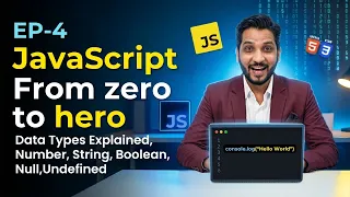 JavaScript Data Types for Beginners 2026 Number String Boolean Complete Guide