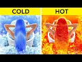 Lagu EXTREME HOT VS COLD CHALLENGE || Fire Girl vs Water Girl Were Adopted! Parenting Hacks by 123 GO!