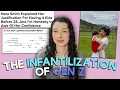 Nara Smith the effects of infantilizing young adults