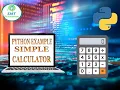 SIMPLE CALCULATOR IN TAMIL PYTHON EXAMPLE SMT PROGRAMMING