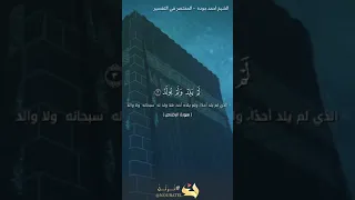 سوره الاخلاص بصوت المقرئ احمد محمد حسين محمود جوده 