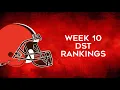 Top 12 Rankings Week 10 Fantasy Football