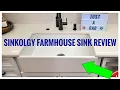 Sinkology Farmhouse Kitchen Sink Review