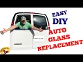 AMAZING TIPS How To Replace Auto Glass at HOME DIY