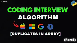 Coding Interview Challenge Finding Duplicates in an Array