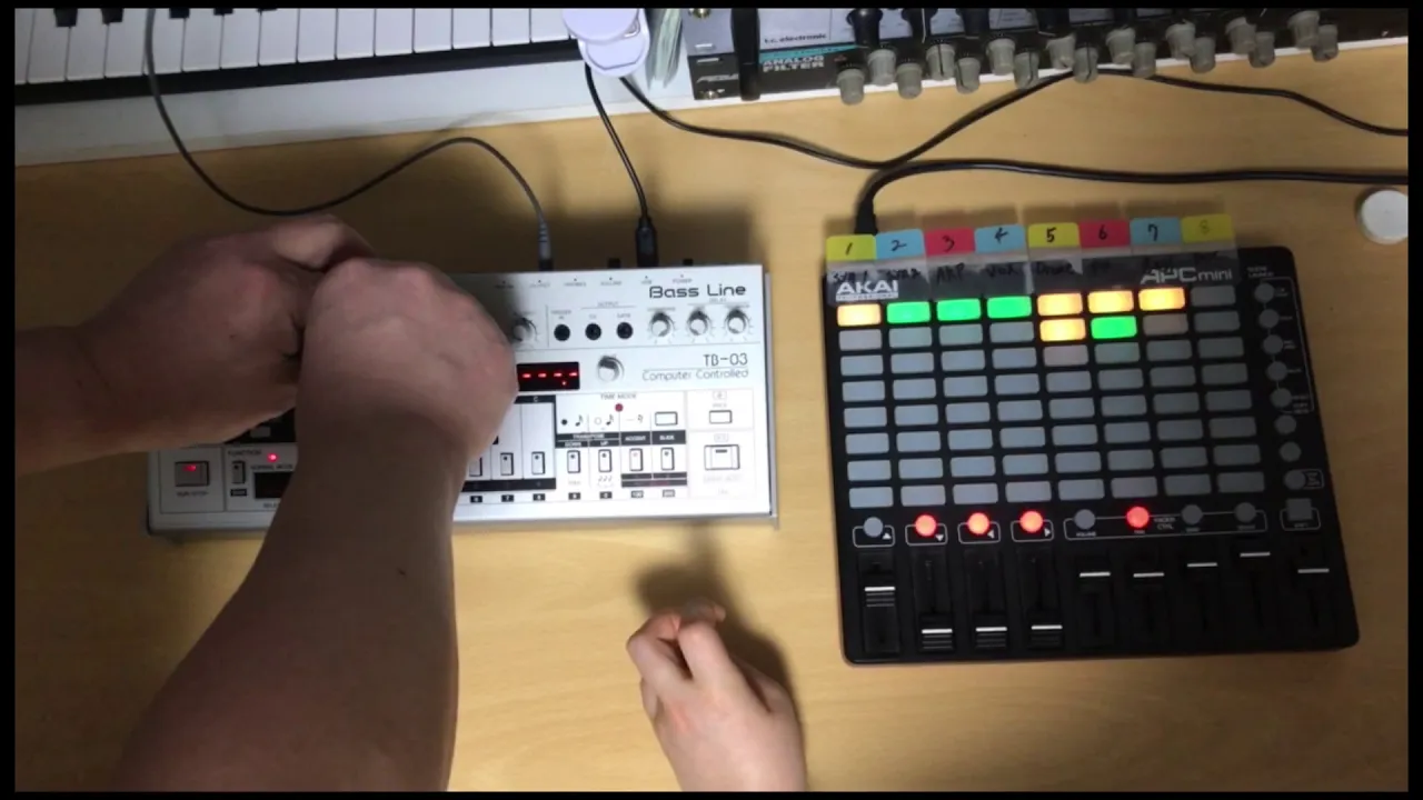 New order - Confusion TB- 303 Live performance