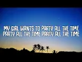 Hannah Laing, HVRR - Party All The Time (Lyrics)