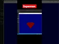 CREATE SUPERMAN LOGO IN PYTHON