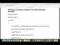 OS Lab SCAN Scheduling C Program to implement Operating Systems Lab Disk Scheduling