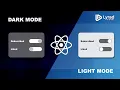 React Context API - Toggling Dark Mode the right way