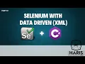 Selenium With Data Driven XML