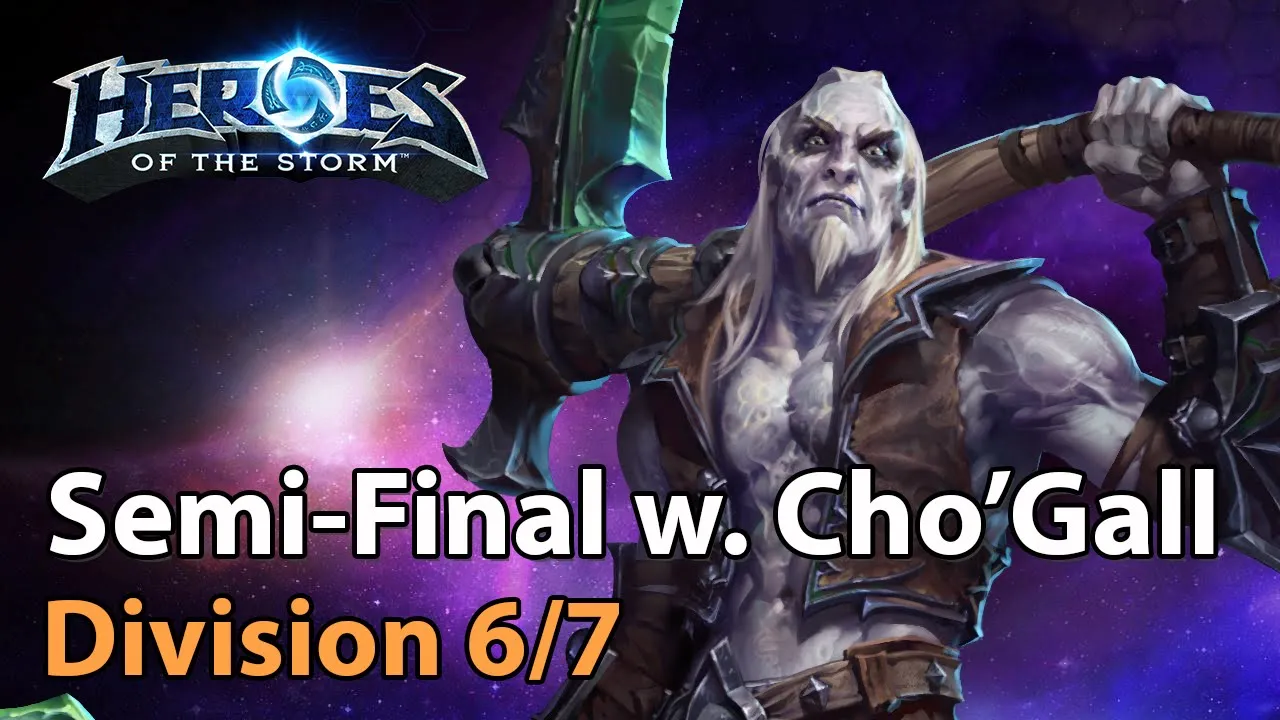 ► Rare Cup Semi-Final #1 (with Cho'Gall) -  Heroes of the Storm Amateur Play