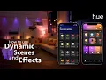 Home Smart Lighting Using Philips Hue Dynamic Scenes Effects
