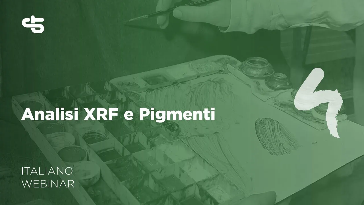 Analisi XRF e Pigmenti | italiano | WEBINAR CTS Conservation PITTORICO | 20
