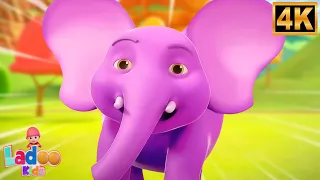 ek mota hathi ghumne chala nursery poems and cartoon songs for kids