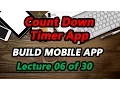 How To Build Count Down Timer App - Without Coding