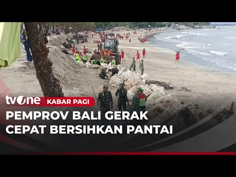 Presiden Prabowo Kritik Penanganan Sampah yang Ada di Pantai Bali