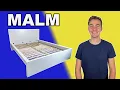How To DISASSEMBLE MALM IKEA Bed Frame Tutorial