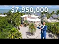 Inside a Florida Keys 7 950 000 Oceanfront Estate with 2 2 ACRES ON THE WATER in Tavernier FL
