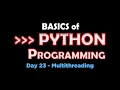Python Course - Day 23
