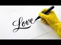 how to draw In Cursive Easy Step By Writing Calligraphy Graffiti Fancy Heart the word