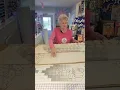 Pumpkin Table Runner with Lame Bias Tape Part 1