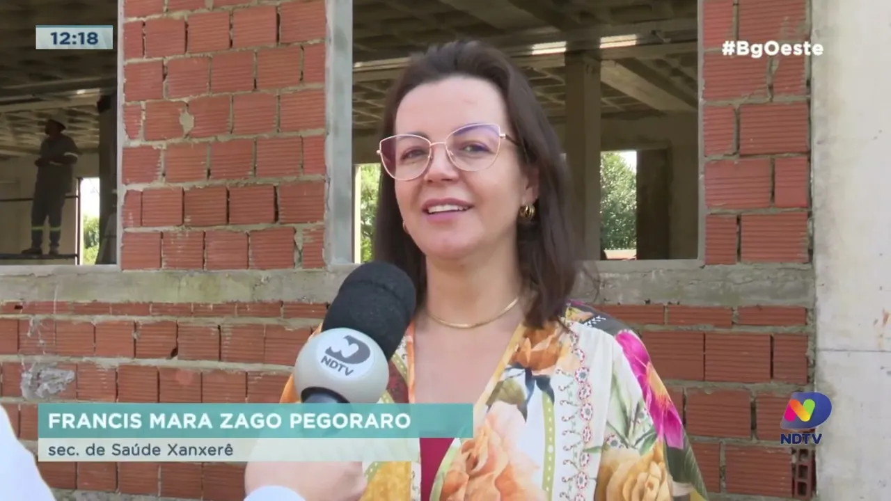 Obra do Centro Integrado de Saúde de Xanxerê está 30% concluída