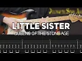 Queens Of The Stone Age - Little Sister (Guitar lesson with TAB)